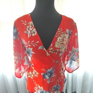 Persaya floral blouse.